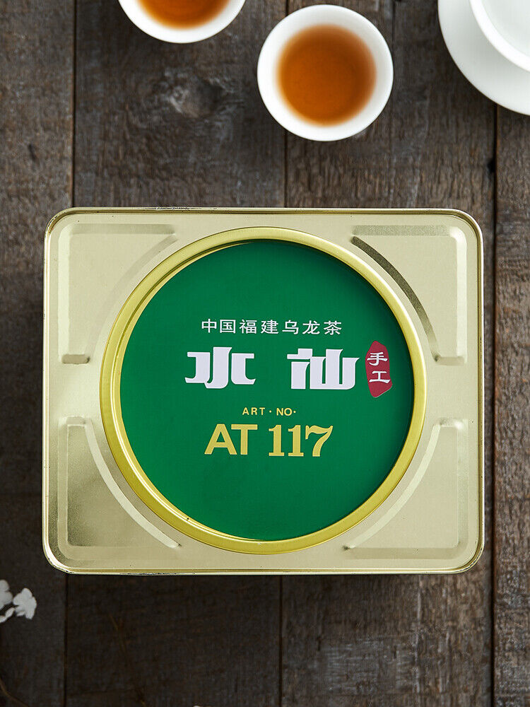 HelloYoung Sea Dyke AT117 Shui Xian China Fujian Shui Hsien Oolong Tea 500g Complete Tin