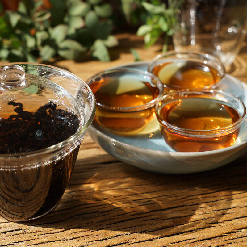 HelloYoung Anxi Black Dragon Roasted Oolong Tea Loose Leaf with Toasted Flavor AAAA