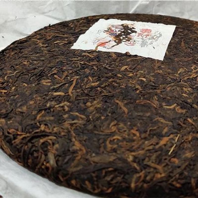 357g Yunnan Pu-erh Raw Tea Cake Jinyu Banzhang Puerh Shengcha Chinese Pu'er Tea