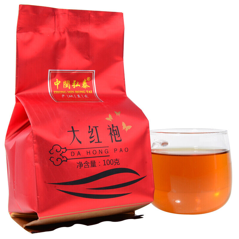 Tan Bei High-baked Da Hong Pao Tea  Wuyi Big Red Robe Oolong Tea 100g/3.52oz