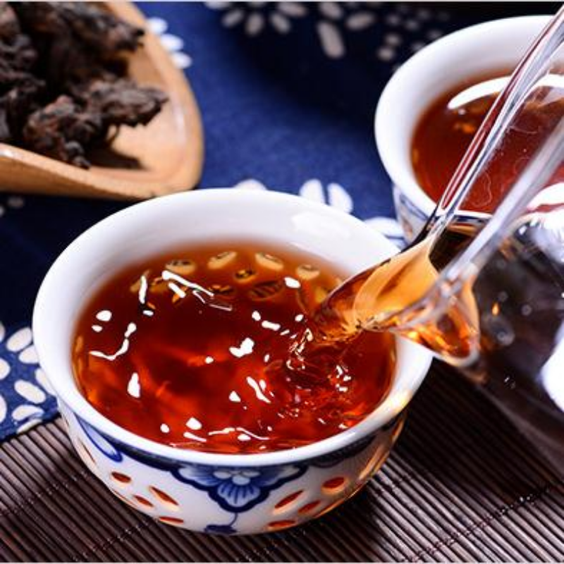 500g Puerh Ripe Tea Laochatou Yunnan Pu'er Cooked Tea Old Tree Pu-erh Black Tea