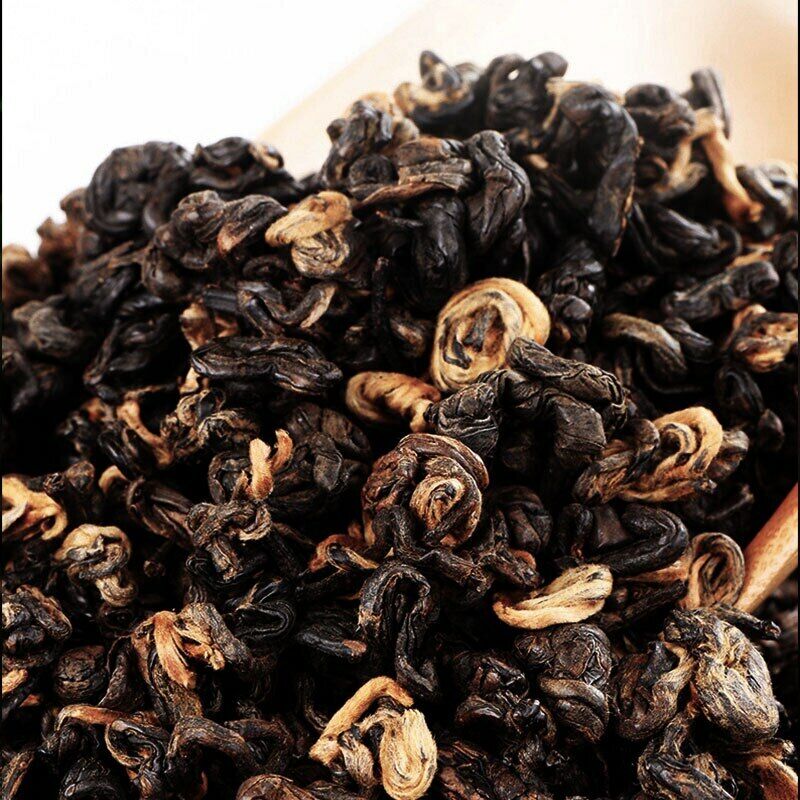 HelloYoung TeaDianhong Yunnan Black Tea Loose Leaf Tea Red Sweet Potato Scent 500g