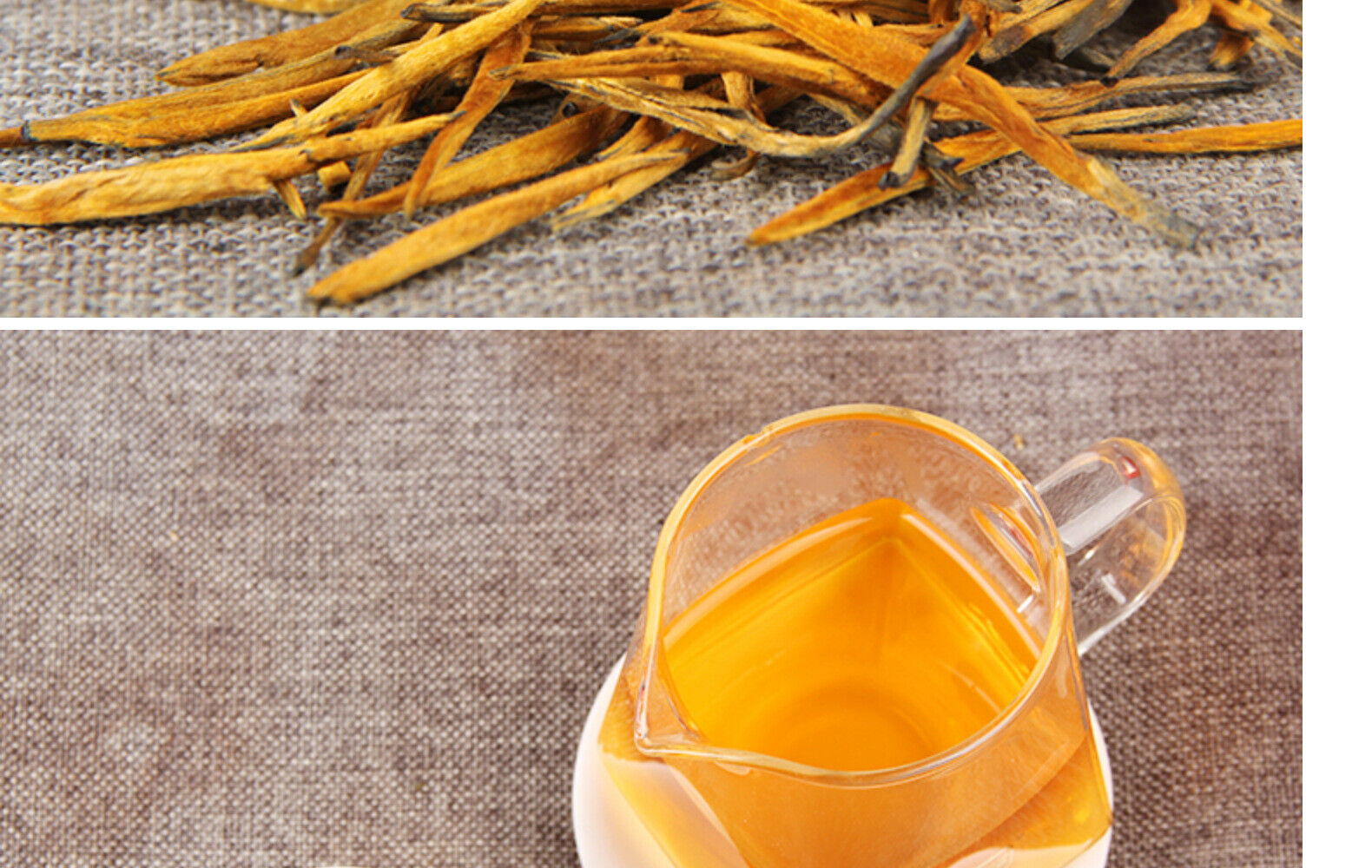 HelloYoung TeaSupreme Yunnan Gold Needle Dian Hong Golden Tip Dianhong Black Tea 250g