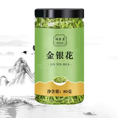 80g Honeysuckle Flower Tea Can Package Chinese Herbal Flower Tea Healthy Drink