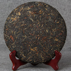 357g Red Black Tea Cake  Yunnan Old Tree Black Chinese Tea Dianhong Feng Qing