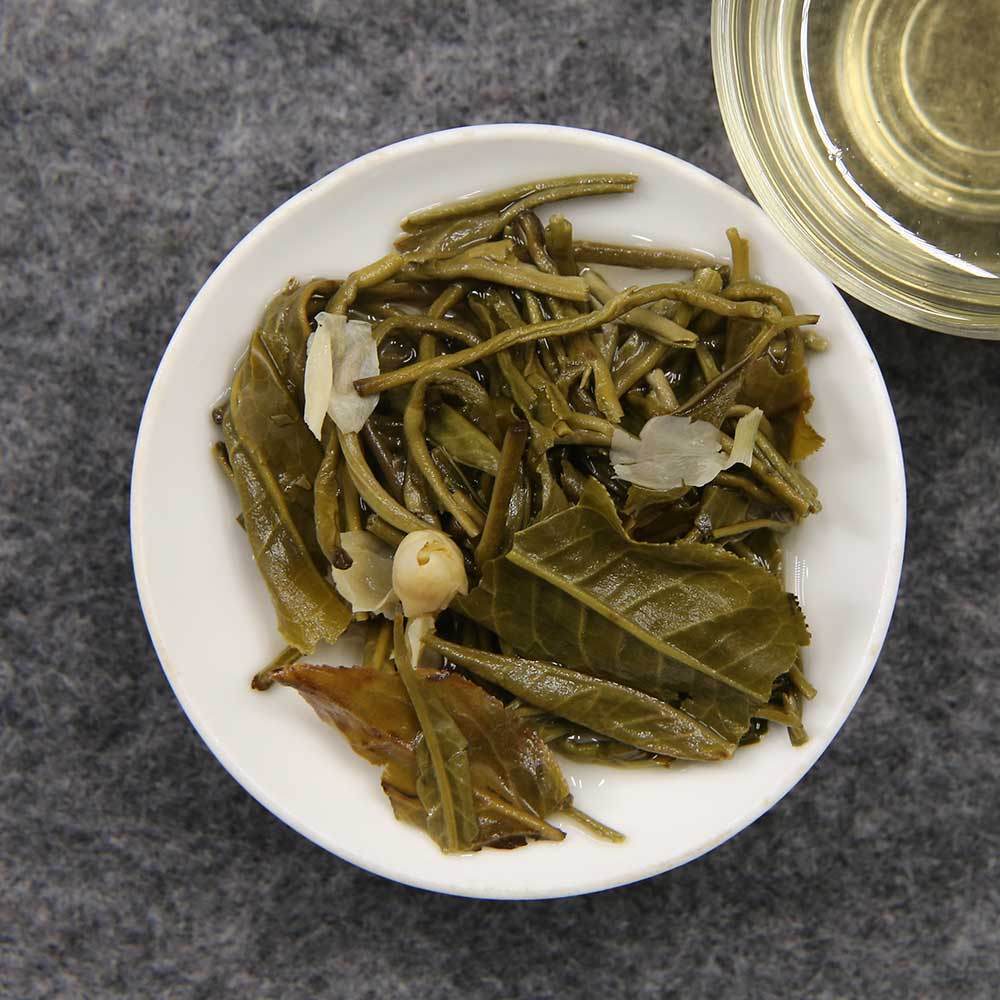 HelloYoung Jasmine Green Tea Jasmine Scented Molihua Flower Tea Loose Leaf