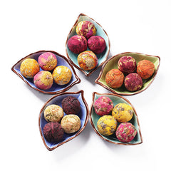 HelloYoung 10 Kinds Chinese Mix Blooming Tea Balls Organic Flowers Flowering Tea Buds 500g