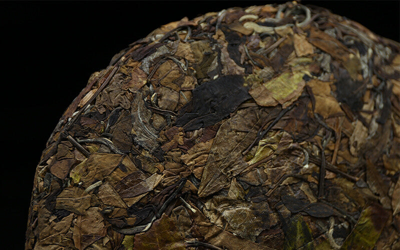 350g  High Mountain Gong Mei Shou Mei Tea Cake  Chinese Fuding White Tea