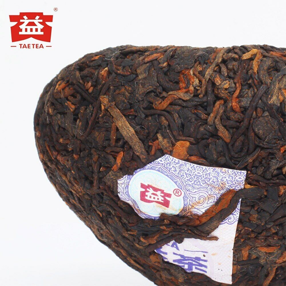 100g hinese Yunnan Ancient Tree Ripe Pu'er Tuo Tea TAETEA CV93 Pu'er Tuocha