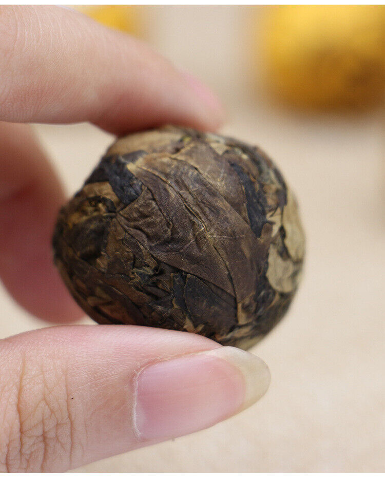 Eyebrow Handmade White Tea Ball Organic Ball-shaped Aged Shou Mei Longevity
