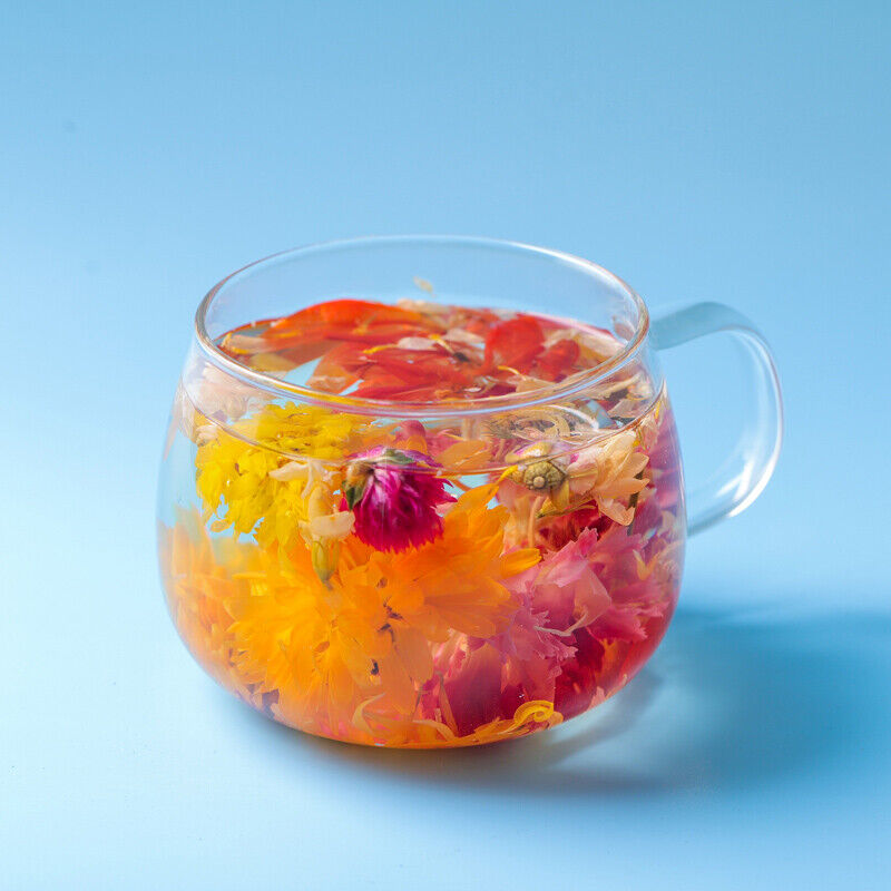 HelloYoung 10 Kinds Chinese Mix Blooming Tea Balls Organic Flowers Flowering Tea Buds 500g