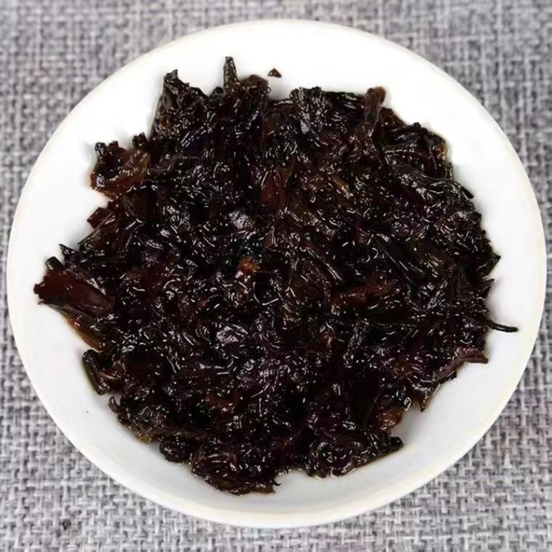 Yunnan Ripe Puerh Tea Brick Laochatou Pu-erh Cooked Brick Tea Old Pu'er Tea 250g