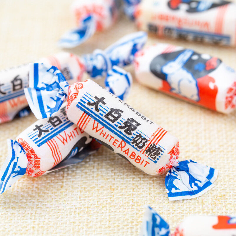 100-500g Creamy Candy, White Rabbit Milky Hard Candy, Sweets Cute snack foods