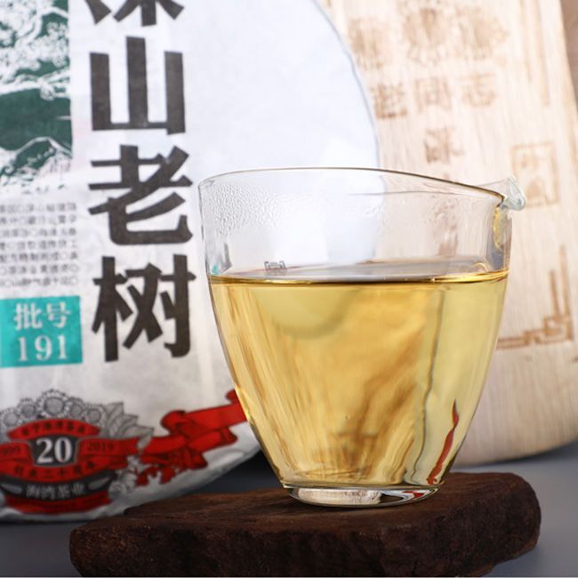 500g Remote Mountain Ancient Tree 2019 Haiwan Old Comrade Batch 191 Raw Puer Tea