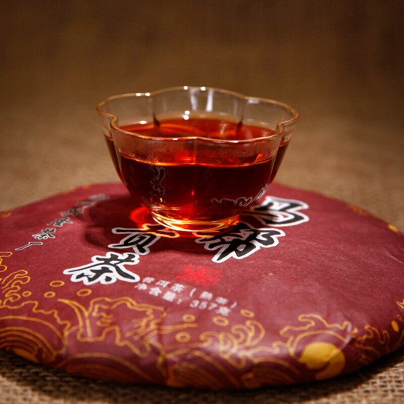 357g Puer Cooked Tea Black Tea Ripe  Ripe