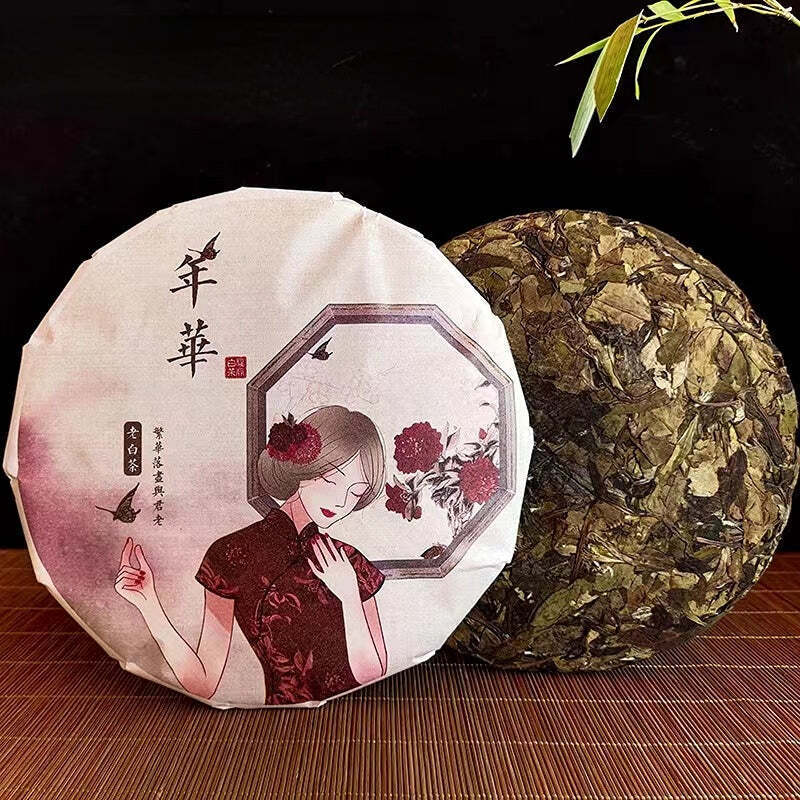 350g Fuding White Tea Shoumei Premium White Tea Cake Organic Old Tree White Tea