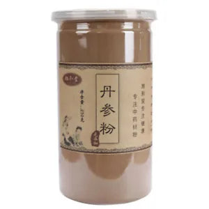 HelloYoung Organic Wild Danshen Danshen Root Powder Salvia Miltiorrhiza Red Sage 250g/8.8oz