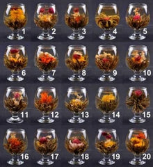 Artistic Flowers Tea Blooming Flower Tea 20 Pieces Blooming Tea Balls Green Tea