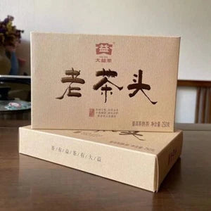 250g Ripe Puerh Tea Brick Yunnan Dayi Cooked Puer Tea
