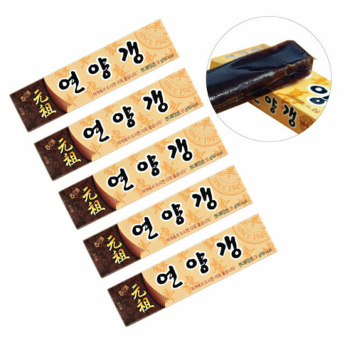 【Pack of 5】HAITAI Sweet Jelly Paste Red Bean Grain Syrup Youkan Korean 55g*5