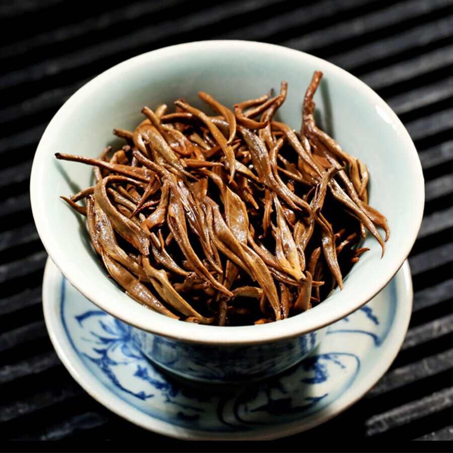 HelloYoung Fengqing Dian Hong Huang Jin Luo Golden Dianhong Yunnan Balck Tea 250g/can