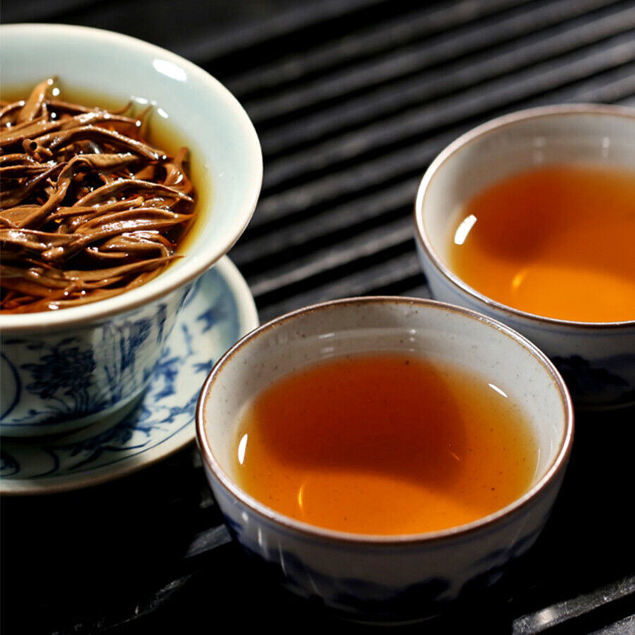HelloYoung Fengqing Dian Hong Huang Jin Luo Golden Dianhong Yunnan Balck Tea 250g/can